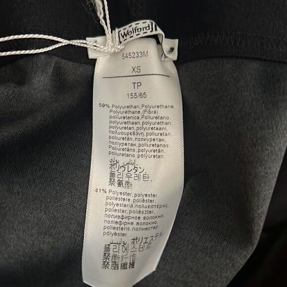 NWT Wolford Vegan Leather Trouser Pants Black XS - Picture 13 of 16